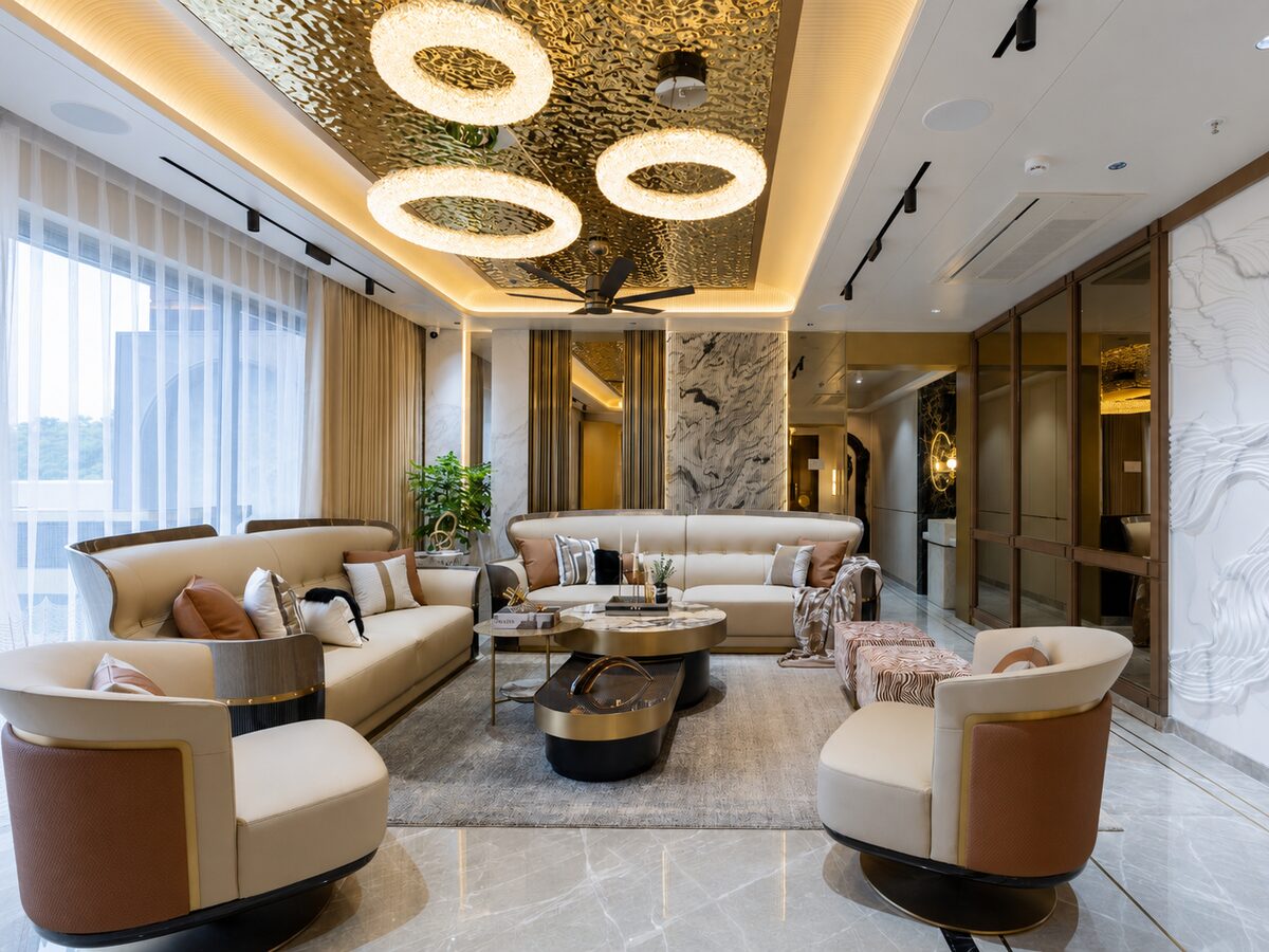 Living room, Baner, Pune