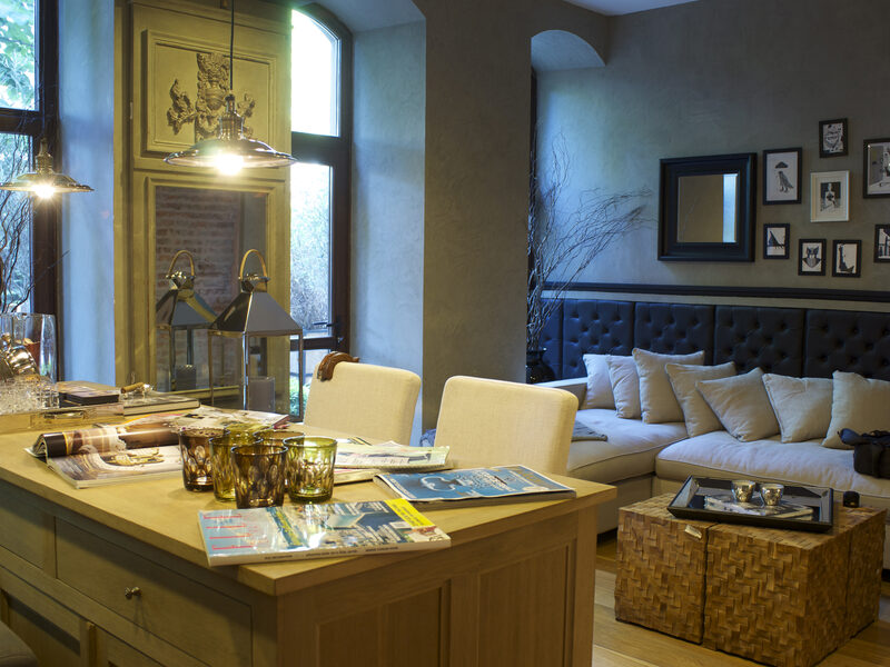 Limewash and linen surfaces
