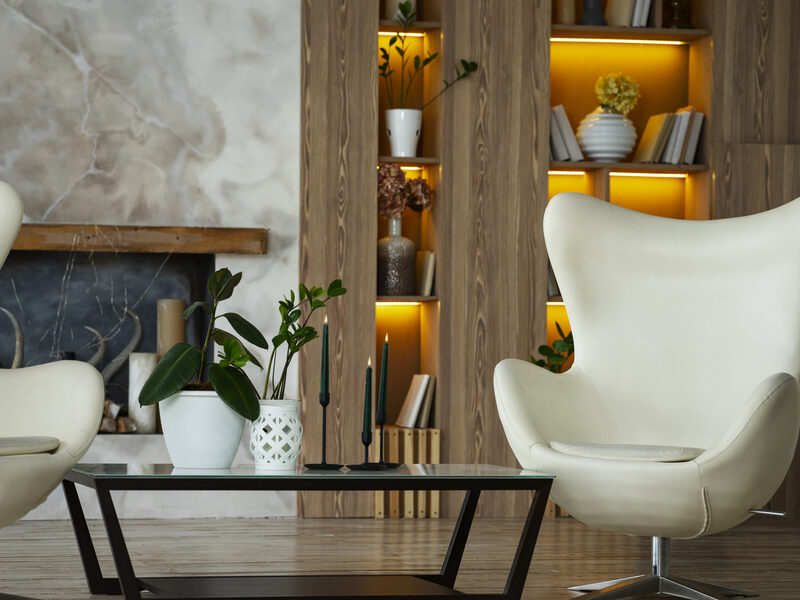 Soft curved architectural forms