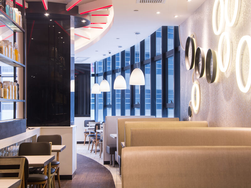 Cafe and restaurant interior design