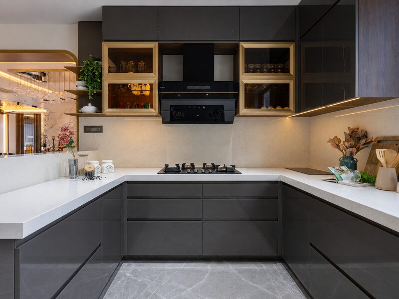 Modular kitchen storage design