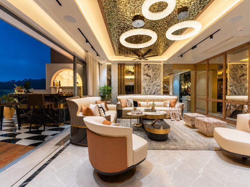Modern living room interior